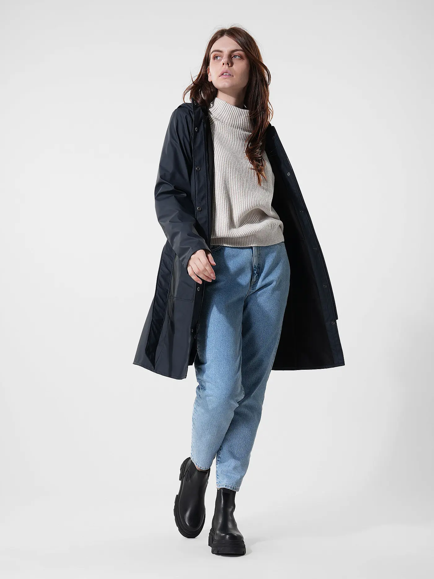 RAINS | Regenjacke CURVE W JACKET | 
